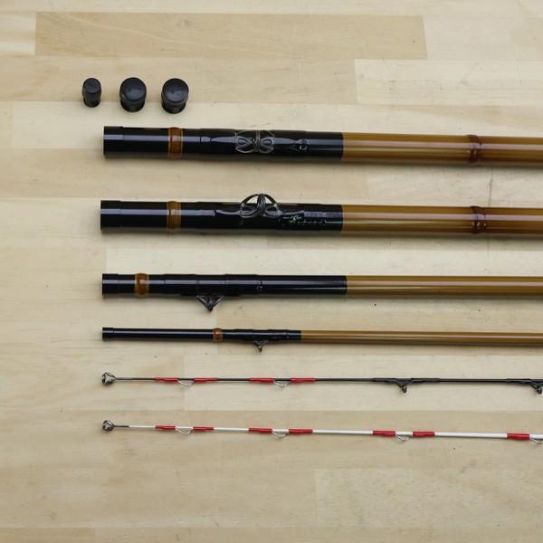 オリムピック 怒涛 石鯛 15.8尺 硬 オクトパス スクリュー 元竿 2本付