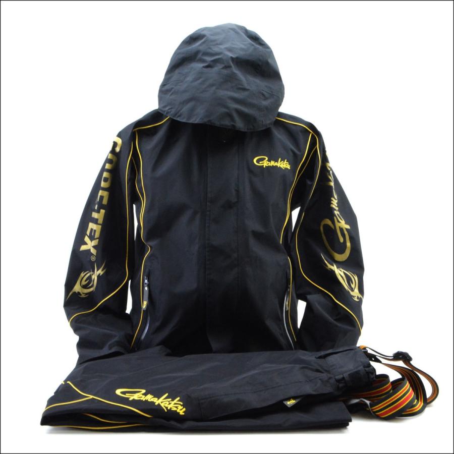 美品 がまかつ ゴアテックス レインスーツ GM−3412/P008 : 釣king