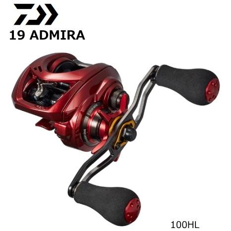 DAIWA（ダイワ） ベイトリール 19 アドミラ 100HL 左ハンドル / 釣具