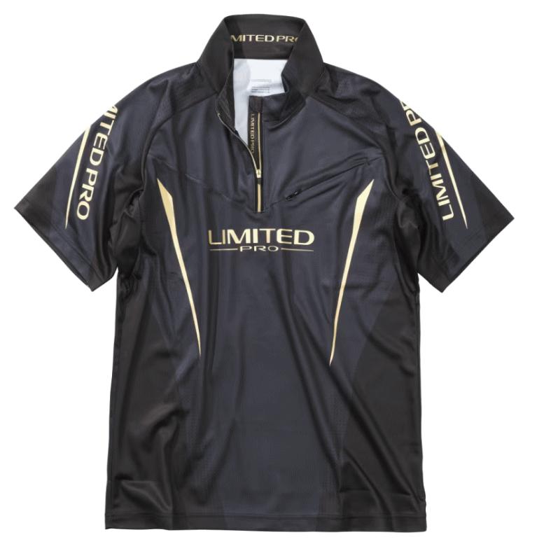 シマノ（SHIMANO） リミテッドプロ ハーフジップシャツ ショート