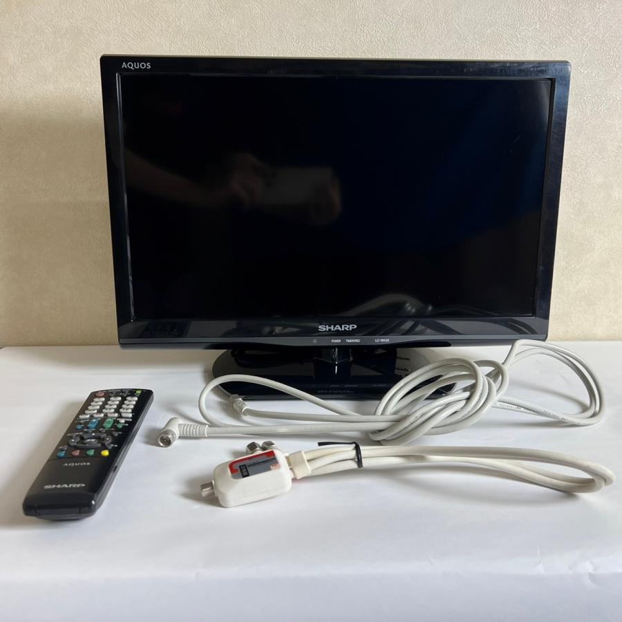 AQUOS 【中古】LC-19K20 液晶テレビ 2014年製 シャープ AQUOS 19型 19
