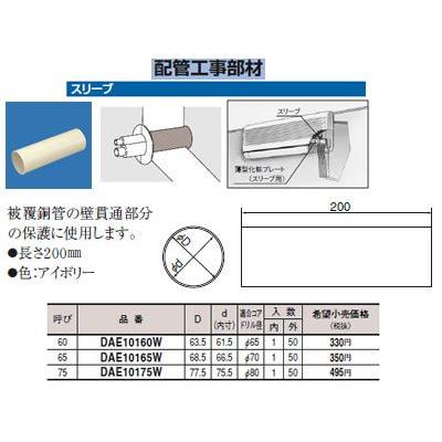 Panasonic（パナソニック） DAE10165W エアコン配管アクセサリー 配管