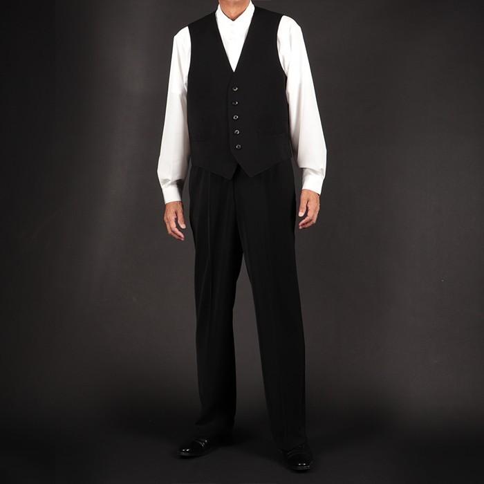 社交ダンス ベスト ステージ衣装 カラオケ衣装 メンズ 男性 ブラック