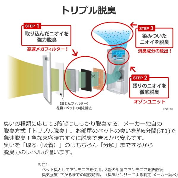 富士通（FUJITSU） 脱臭機 ゼネラル フィルター交換不要 ペット臭