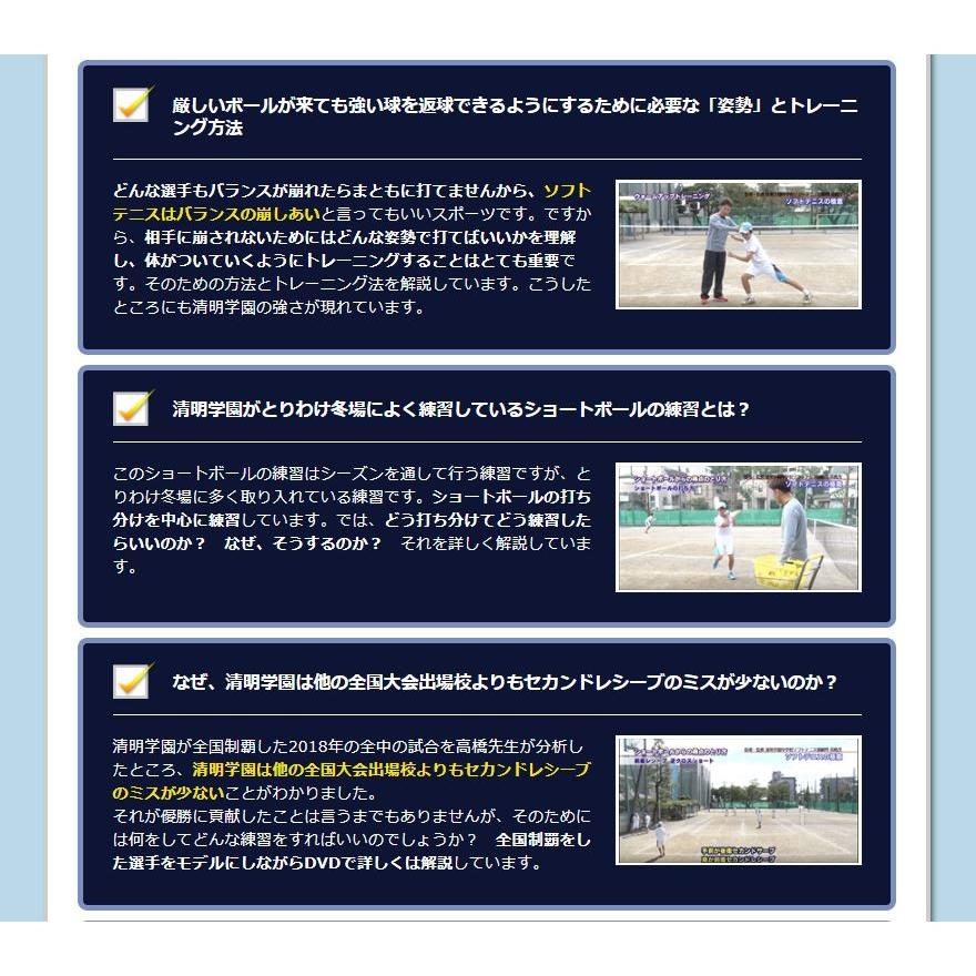 ソフトテニスの極意DVD 指導・監修 高橋茂 ラケット ボール シューズ