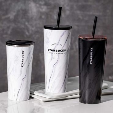 スターバックス（Starbucks Coffee） ホワイトマーブル ステンレス