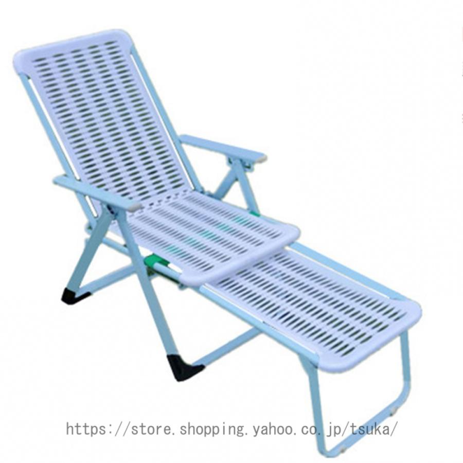 サマーベッド 折りたたみ リクライニング チェア ビーチチェア ベッド