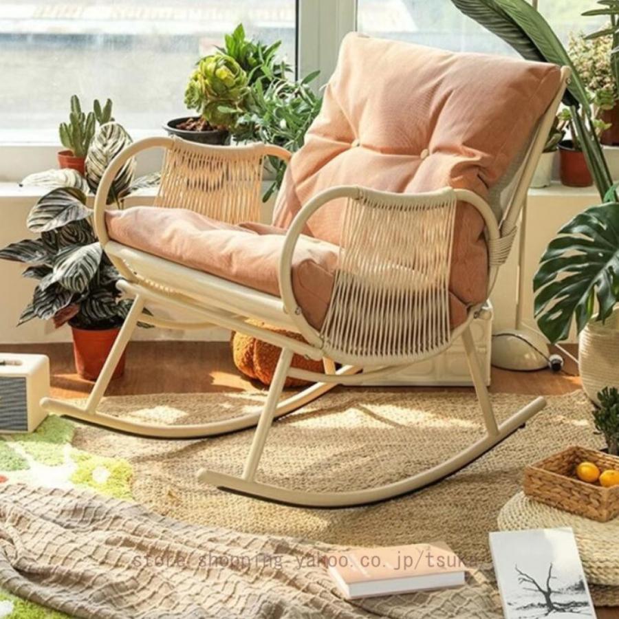 ロッキングチェア 怠惰なソファ レジャーチェア リクライニングチェア