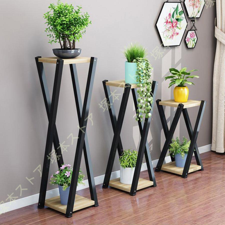 フラワースタンド 室内 おしゃれ 観葉植物 置き台 ミニテーブル 白