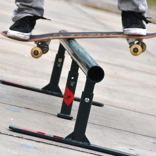 ツムラスケートボードセクション ストリート スケートボードレール 丸
