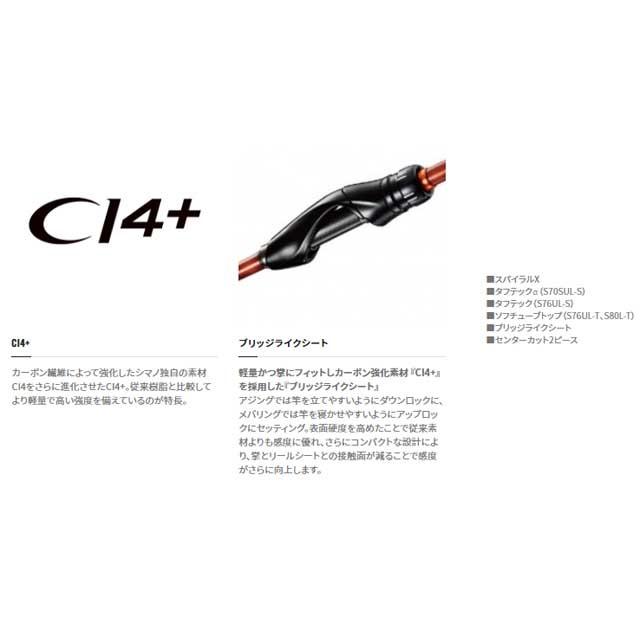 シマノ（SHIMANO） ソアレ TT S80L-T （20年モデル アジング