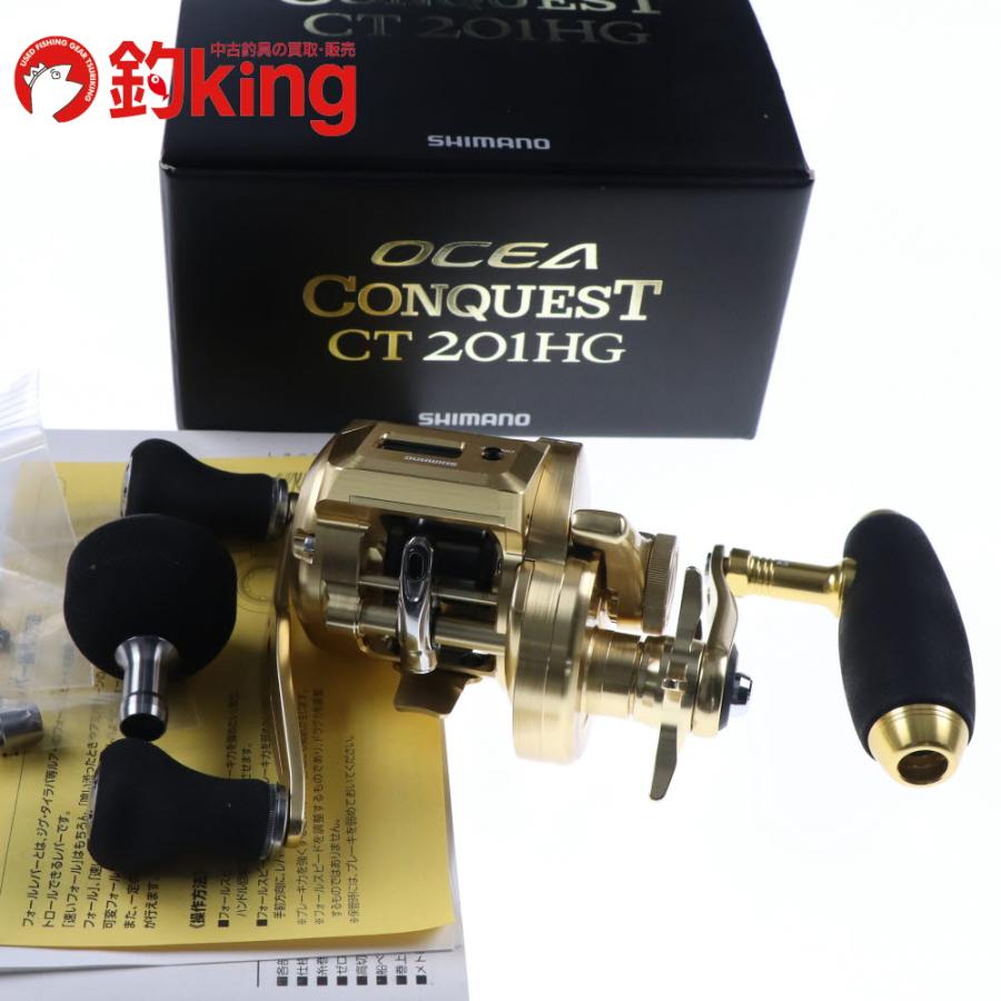 シマノ（SHIMANO） 18 オシアコンクエスト CT 201HG SOM AE82／EX ノブ