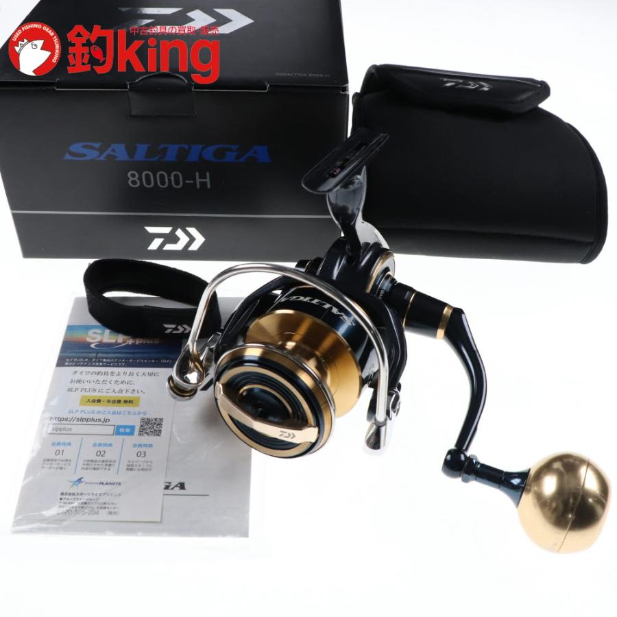 DAIWA（ダイワ） 20 ソルティガ 8000-H SLPアルミパワーラウンドノブ付