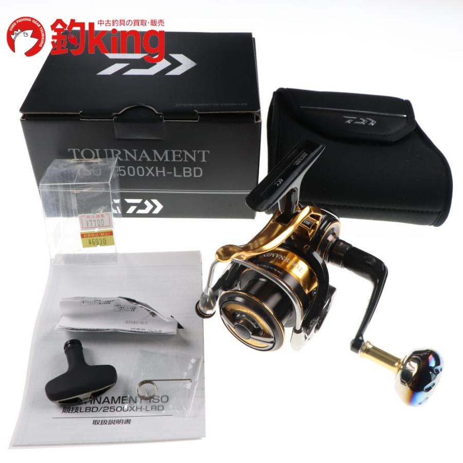 DAIWA（ダイワ） 22 トーナメントISO 2500XH-LBD リブレEP37ノブ付