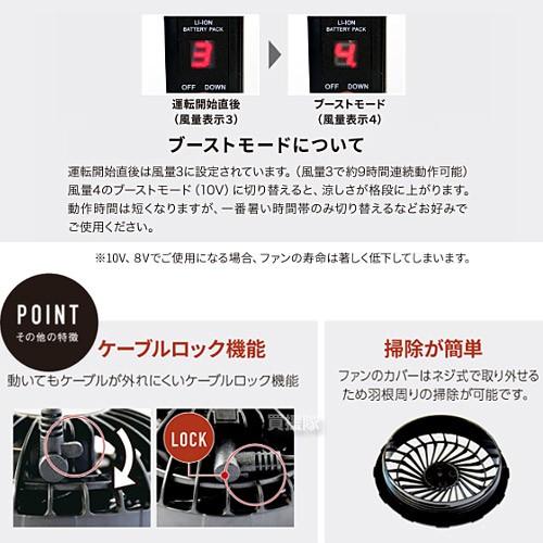 リンクサス COOLING BLAST用 ファンバッテリーセット LX-6700FSX : 買