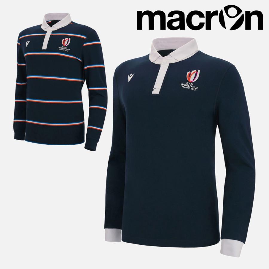 macron ラグビー ワールドカップ 2023 公式 感謝価格 コットン