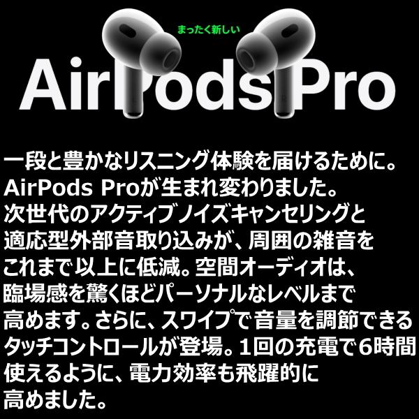 Apple Apple AirPods Pro 純正 MTJV3J/A type-C充電 国内正規品