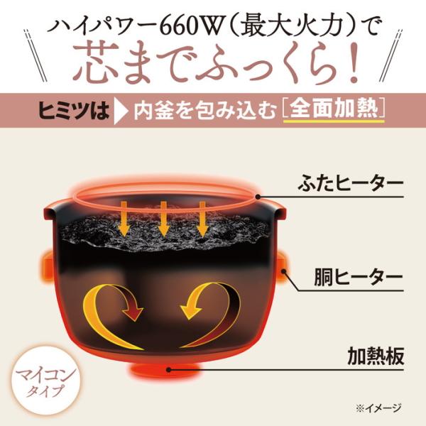 象印（ZOJIRUSHI） 炊飯器 NL-DB10-WA マイコン炊飯ジャー 5.5合炊き