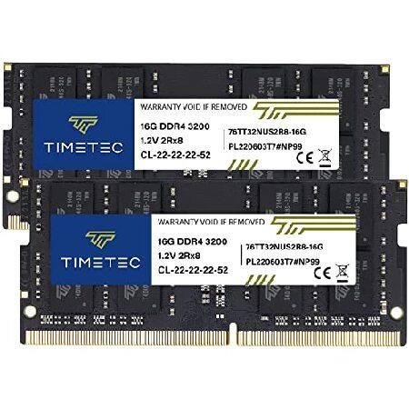 平行輸入品】Timetec 32GB キット(2x16GB) DDR4 3200MHz PC4-25600 Non