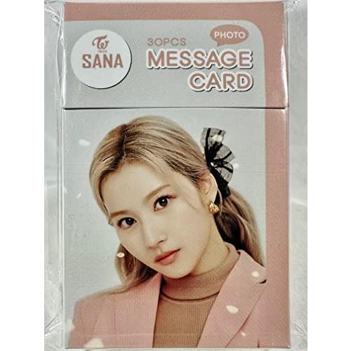 SANA サナ - TWICE トゥワイス グッズ ／ フォト メッセージカード 30