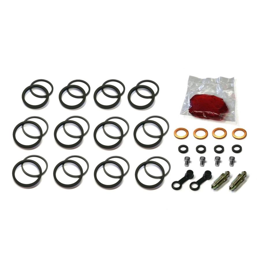 T62]Kawasaki ZX-9R 96-01年 フロントブレーキキャリパー シールキット