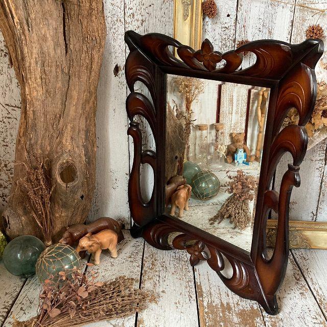 VINTAGE ≫50-60s ヴィンテージ*アイヌ 彫刻*古い 木彫り ウッド