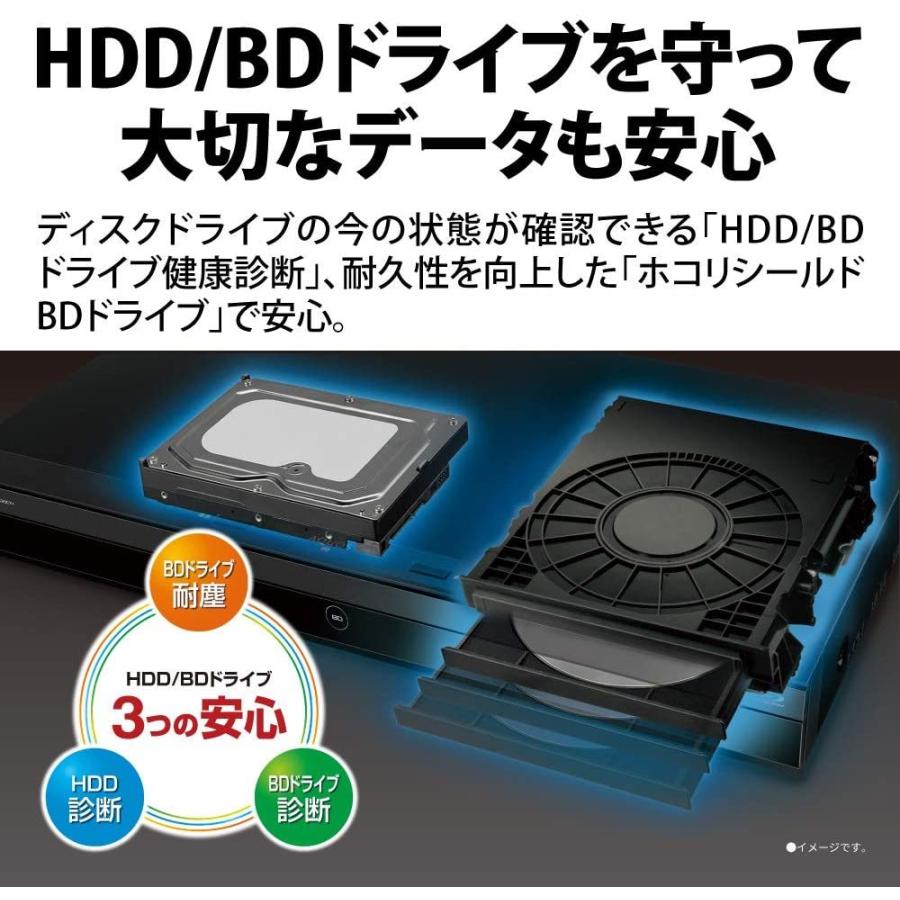 SHARP（シャープ） 500GB 2番組同時録画 ブルーレイレコーダー 2B
