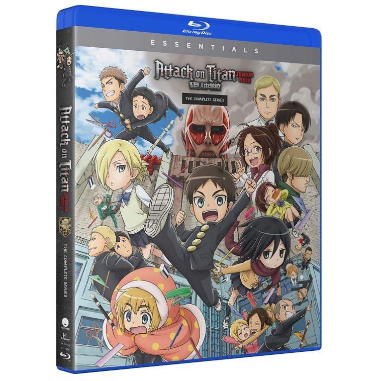 進撃！巨人中学校 全12話BOXセット 新盤 ブルーレイ【Blu-ray