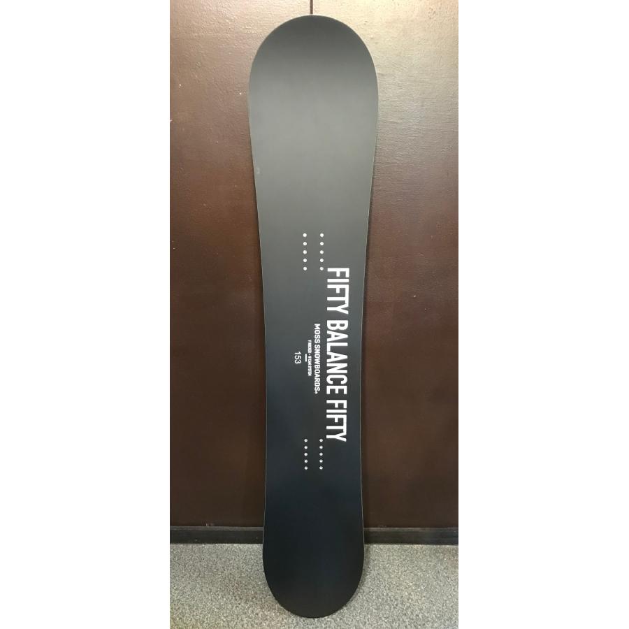 モス（MOSS） MOSS snowboards スノーボード FIFTY-FIFTY 153
