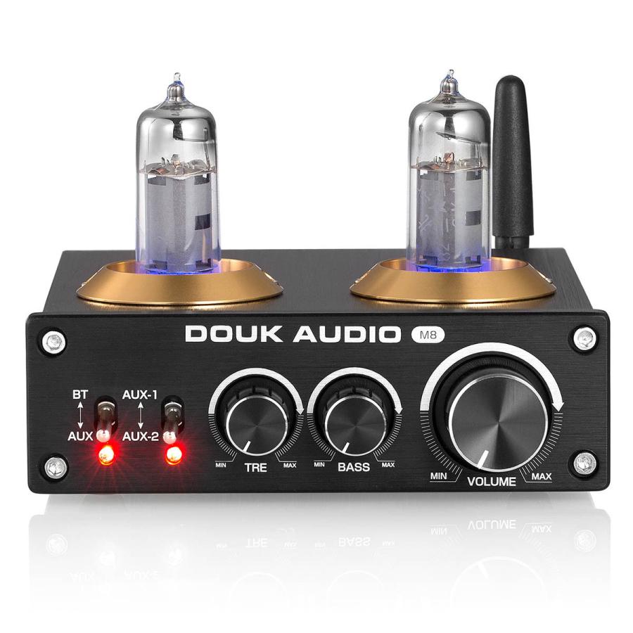DOUK AUDIO M8 6K4 QCC3003 HiFi Bluetooth 5.0 真空管 パワーアンプ