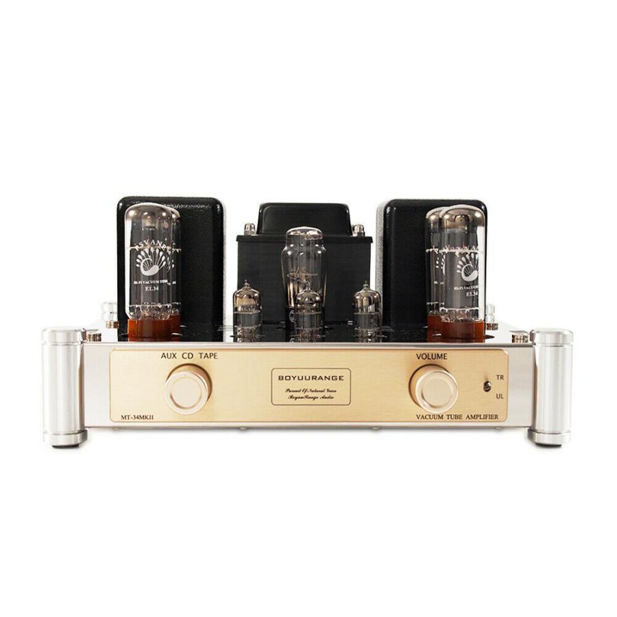 Douk Audio ステレオ EL34 真空管アンプ HiFi プッシュプル統合 パワー