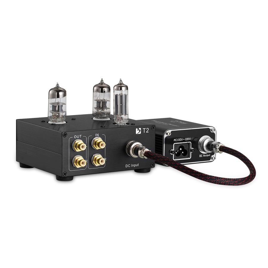 HiFi 6N3 真空管 プリアンプ + スイッチ電源 Mini ステレオ