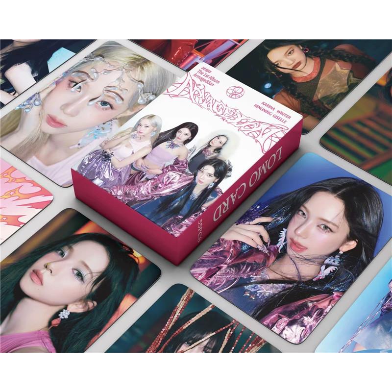 aespaグッズ フォト カード 55枚 セット トレカ エスパ 写真 全員