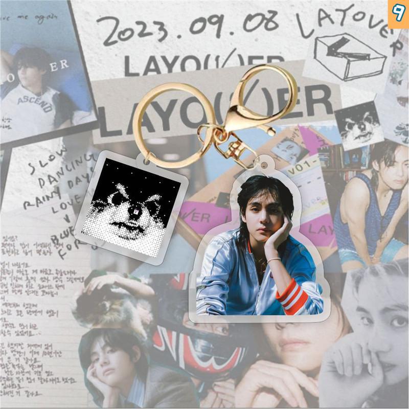 2番目半額 Vグッズ テヒョン 防弾少年団 BTS バンタン キーリング