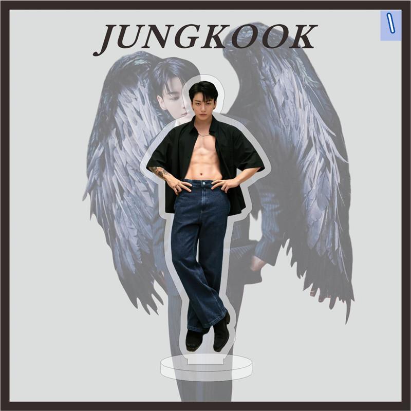 2番目半額 Jung Kookグッズ アクリルスタンド CK グク 防弾少年団 写真
