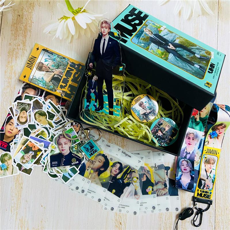JIMINグッズ ギフトボックス フォトカード MUSE テープ セット BTS
