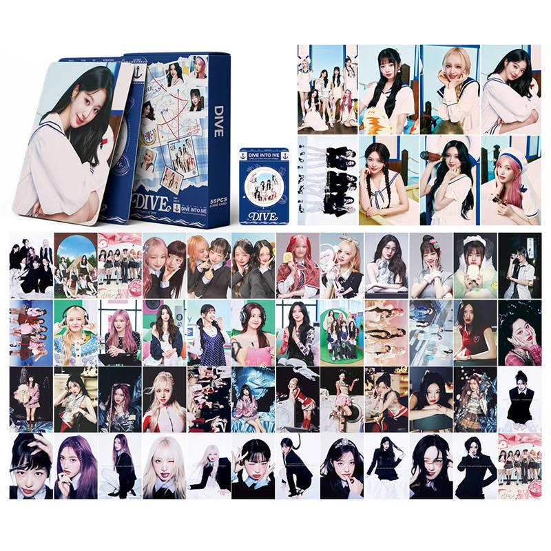 IVEグッズ フォト カード 55枚 セット トレカ アイヴ 写真 全員 フォト