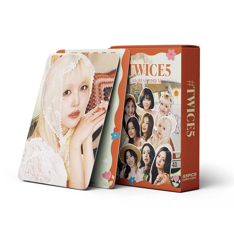 TWICEグッズ フォト カード 55枚 セット トレカ トゥワイス 写真 全員