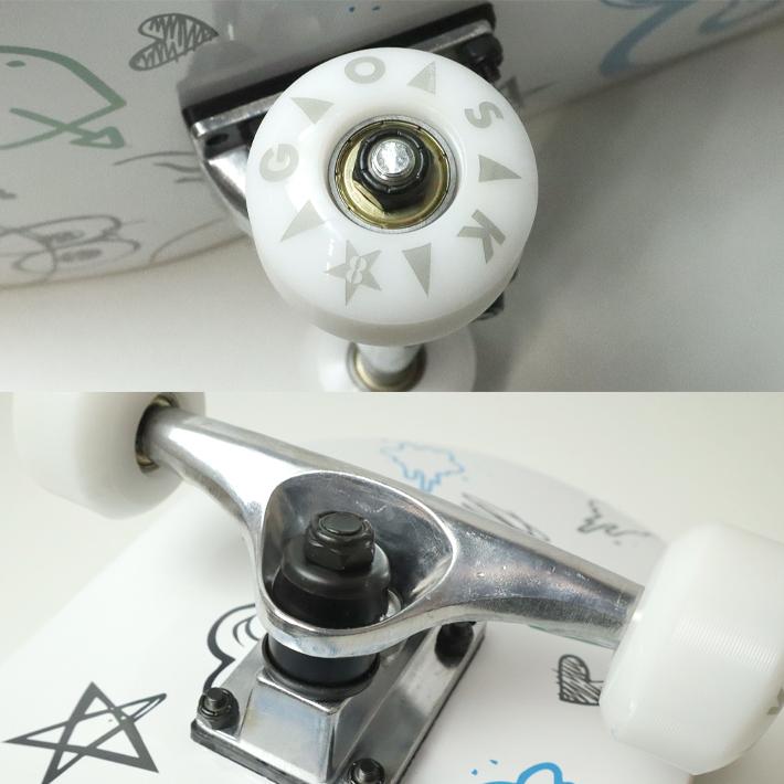 スケボー キッズ 子供用 スケートボード ジュニア 大人 GOSK8 ゴー