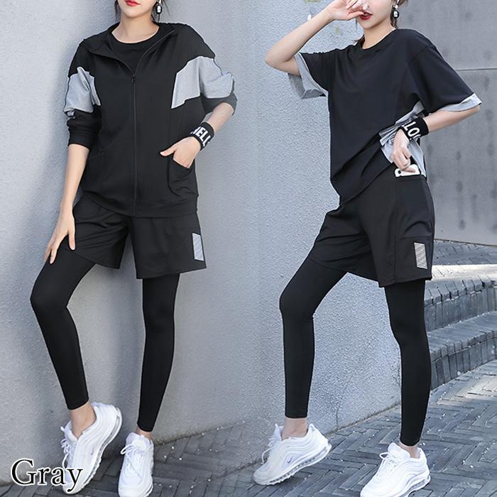 トレーニングウェア レディース 上下セット 大きいサイズ セットアップ