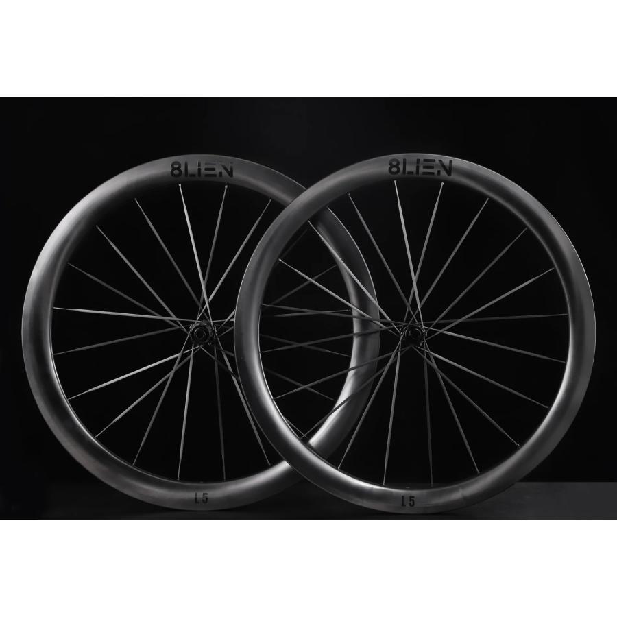 8LIEN L5 Disc Carbon 前後ホイールセット エイリアン カーボン