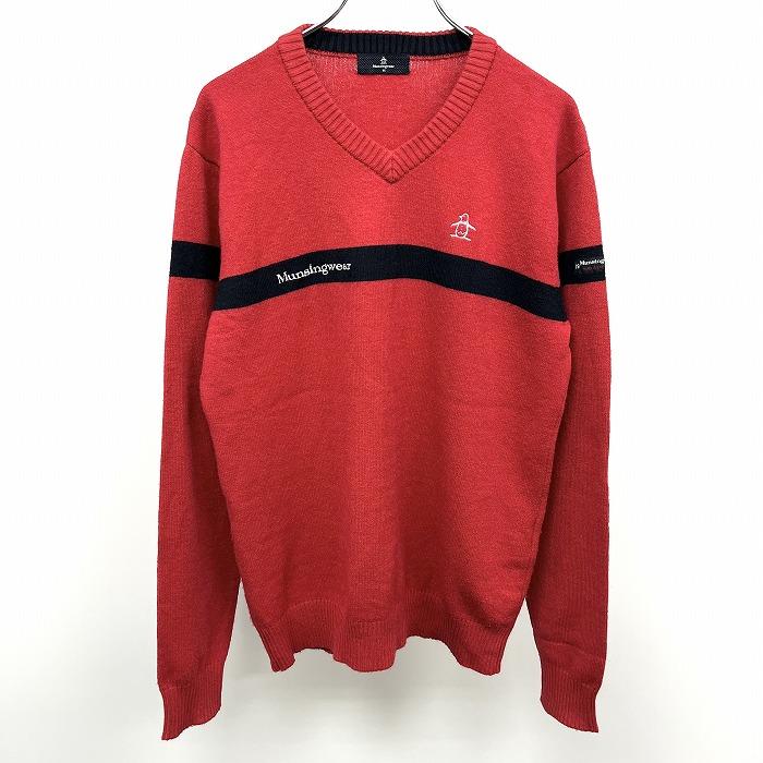 Munsingwear（マンシングウェア） ゴルフ ニット セーター 長袖 V