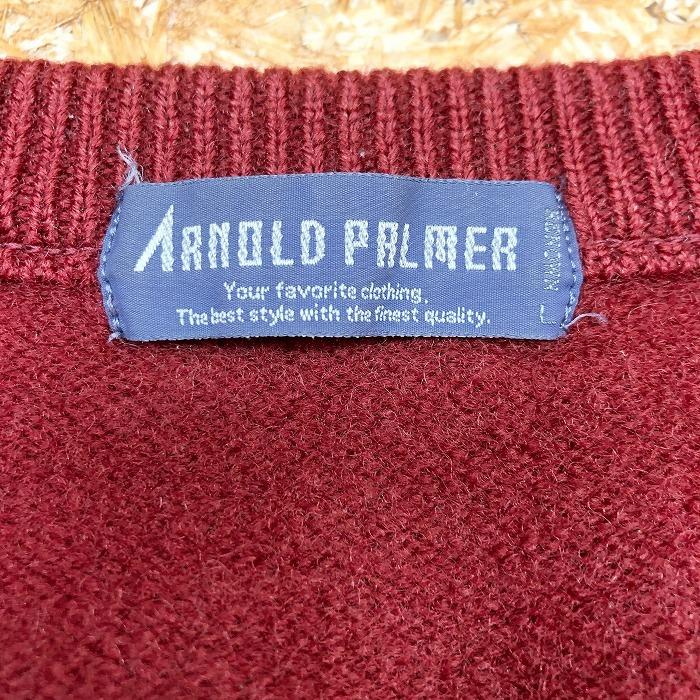 Arnold Palmer（アーノルドパーマー） ニット セーター Vネック ひし形