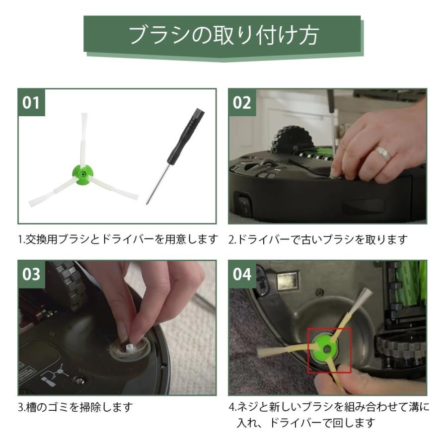 ルンバ irobot roomba メンテナンスセット 消耗品 互換品 紙パック