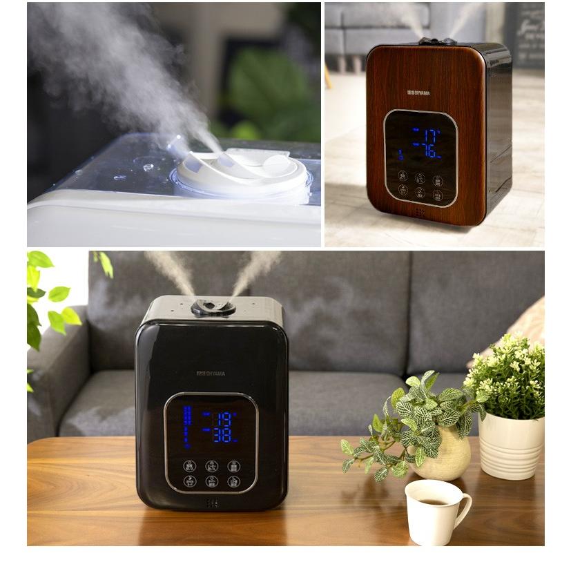 IRIS OHYAMA（アイリスオーヤマ） 加湿器 おしゃれ ハイブリッド