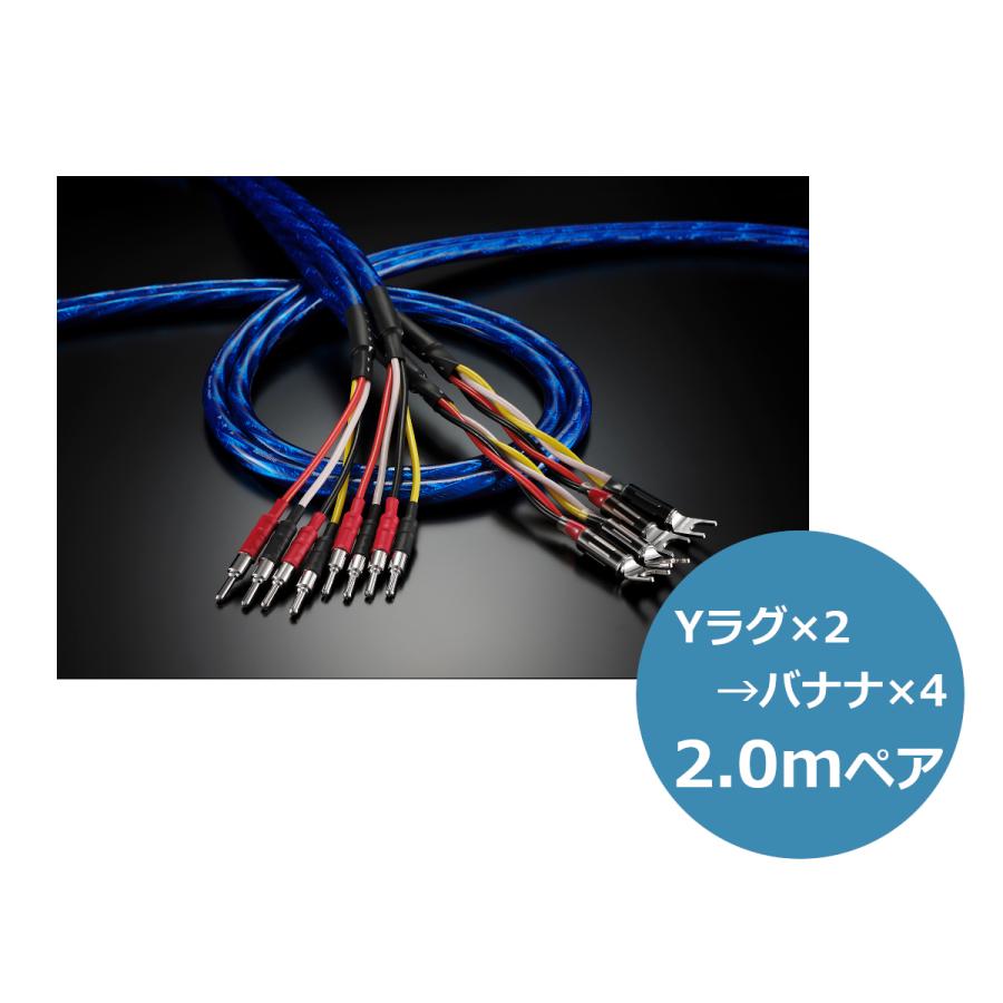 Zonotone ゾノトーン Granster SP-8800 Y2B4 スピーカーケーブル（2.0m