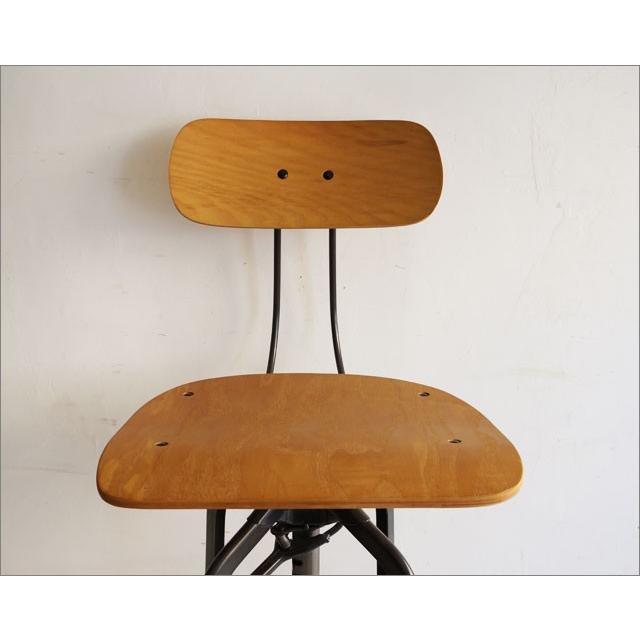 アイアン カウンター チェア インダストリアル アンティーク バー