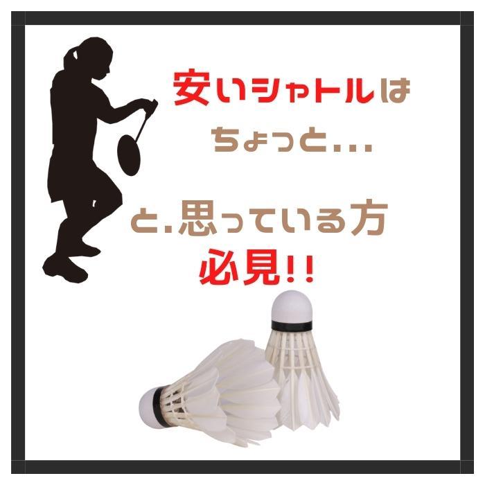 バドミントン シャトル 練習用 10ダース 120球 （初心者 中学生 高校生