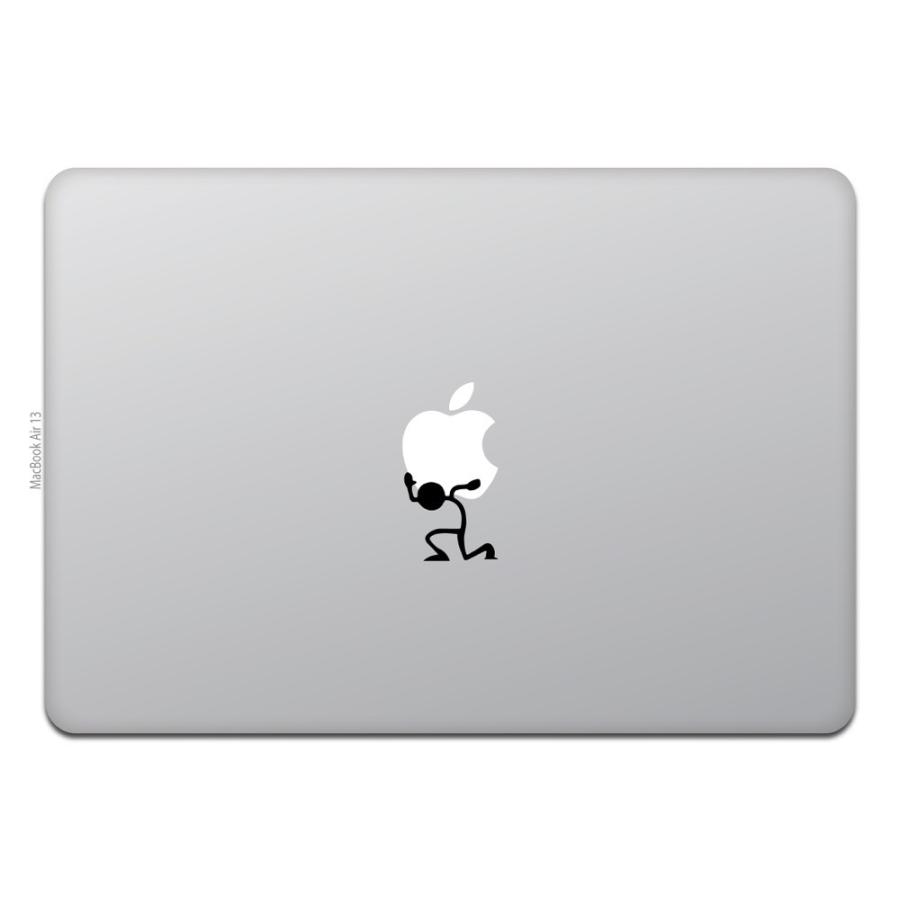 MacBook Air / Pro マックブック ステッカー シール Carry キャリー 人