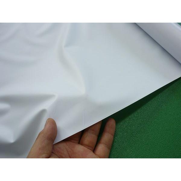 白 白色 ホワイト イベント ビニールシート 0.3mm厚x1200mm幅 カット